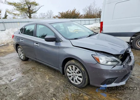 2017 Nissan Sentra S from USA, damaged, VIN 3N1AB7AP4HL720292